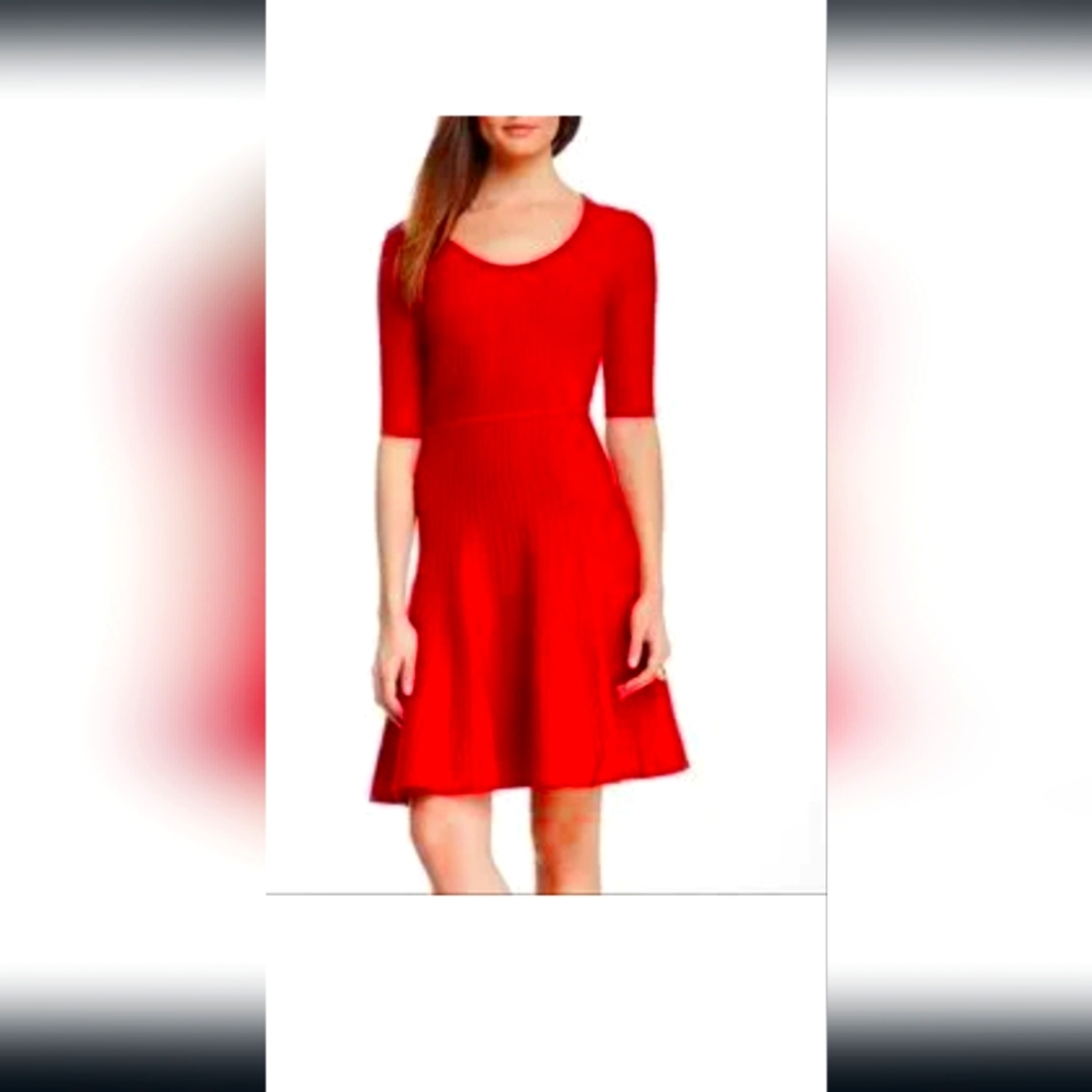 BCBG Christmas sweater dress